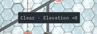 Hover readout: Clear, Elevation +0